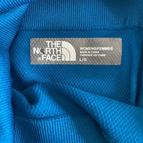 The North Face Nylon Elastane Tights Green & Blue Fade Leggins Womens Size LARGE - Picture 4 of 9